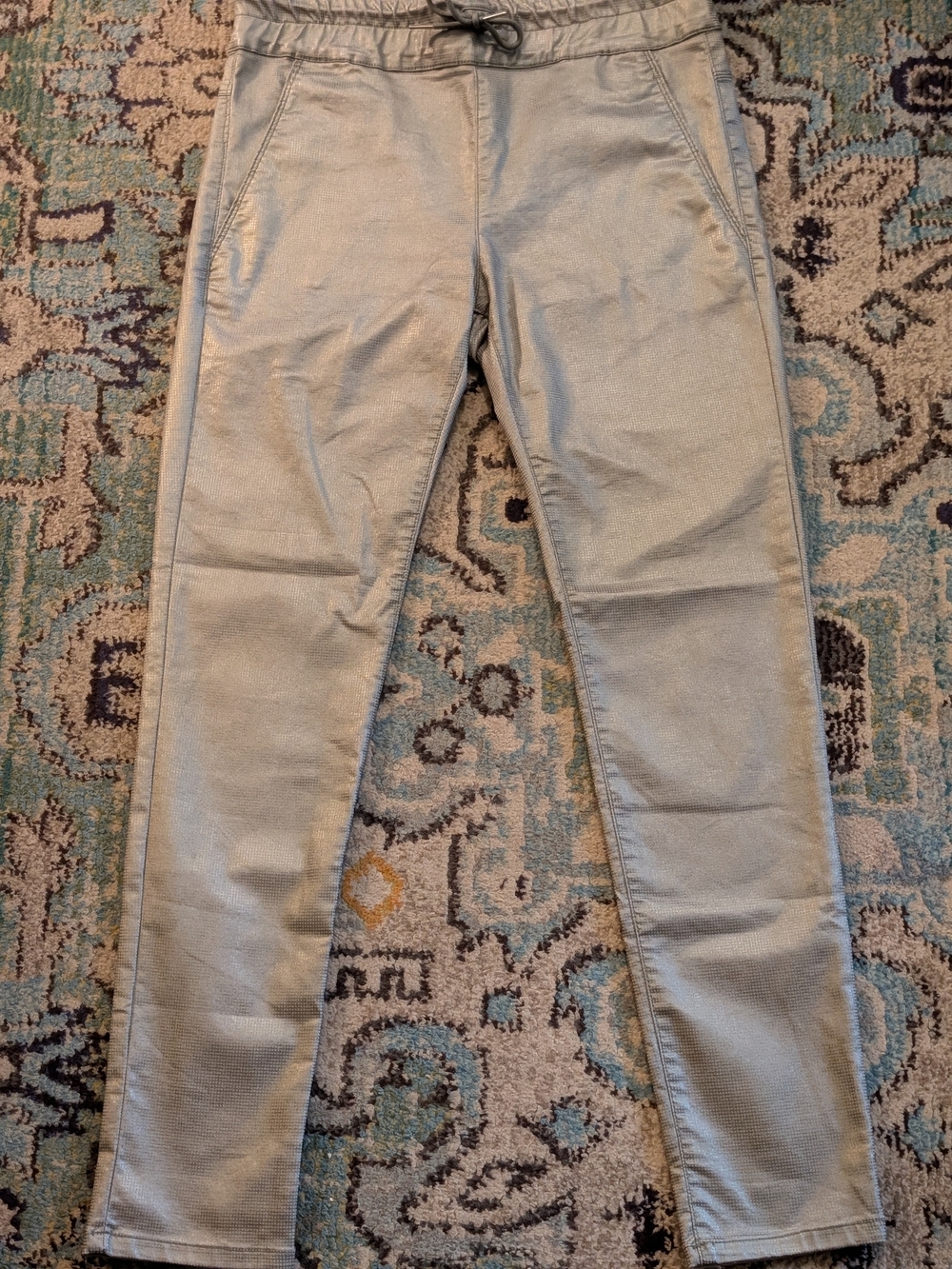 FLOG Women's Light Green Skinny Drawstring Joggers